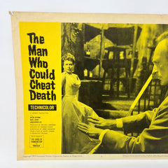 1959 The Man Who Could Cheat Death Collectible Movie Lobby Card No.6