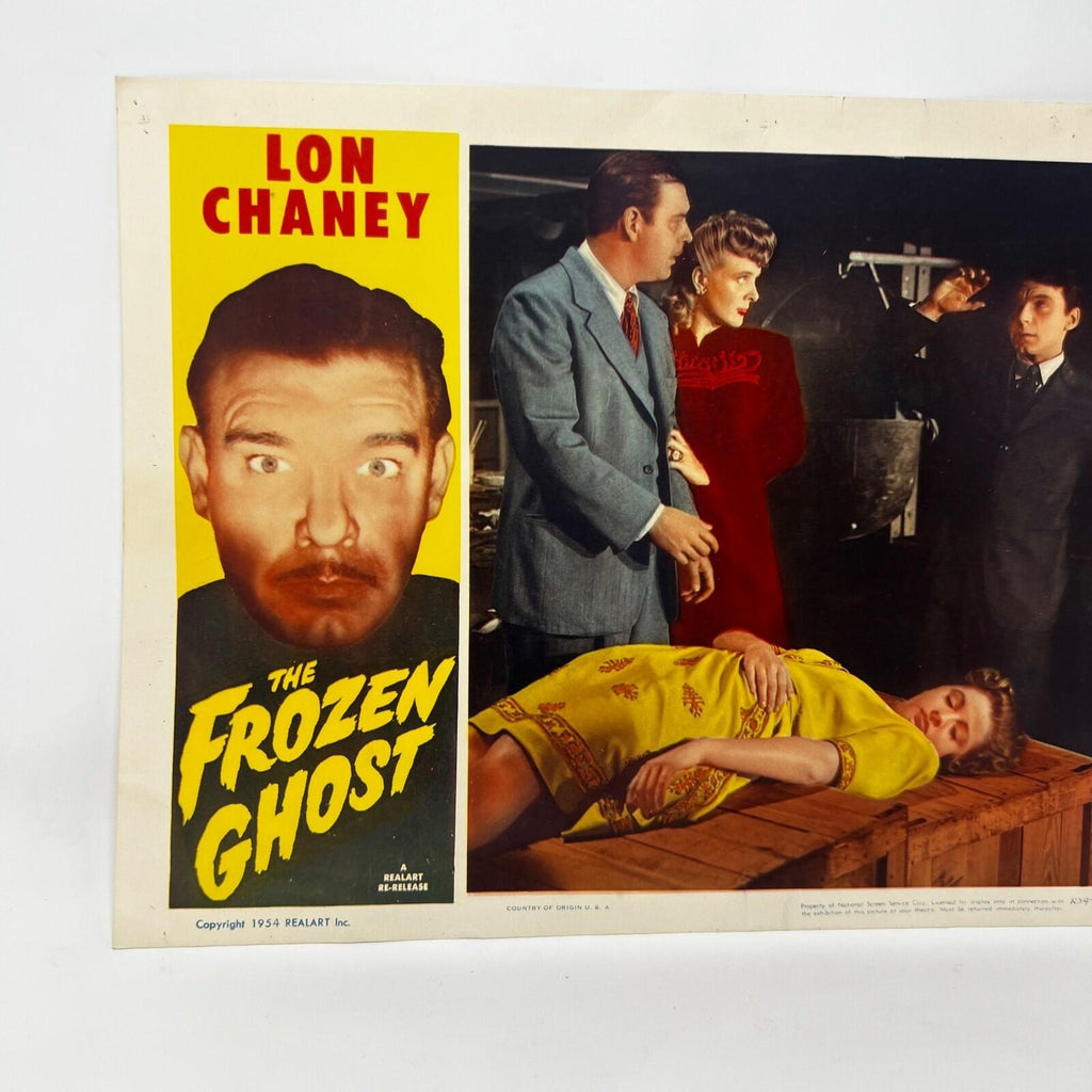 The Frozen Ghost Lon Chaney Collectible movie Lobby Card (b)