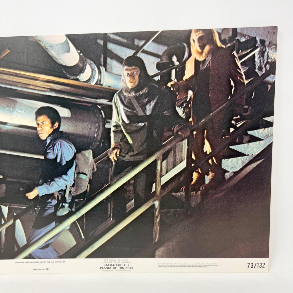 1973 Battle For The Planet Of The Apes  Collectible Movie Lobby Card No.4