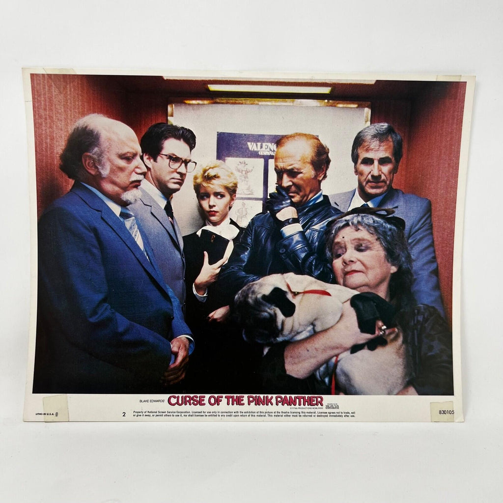 1980 Curse of the Pink Panther Collectible movie Lobby Cards set of 4