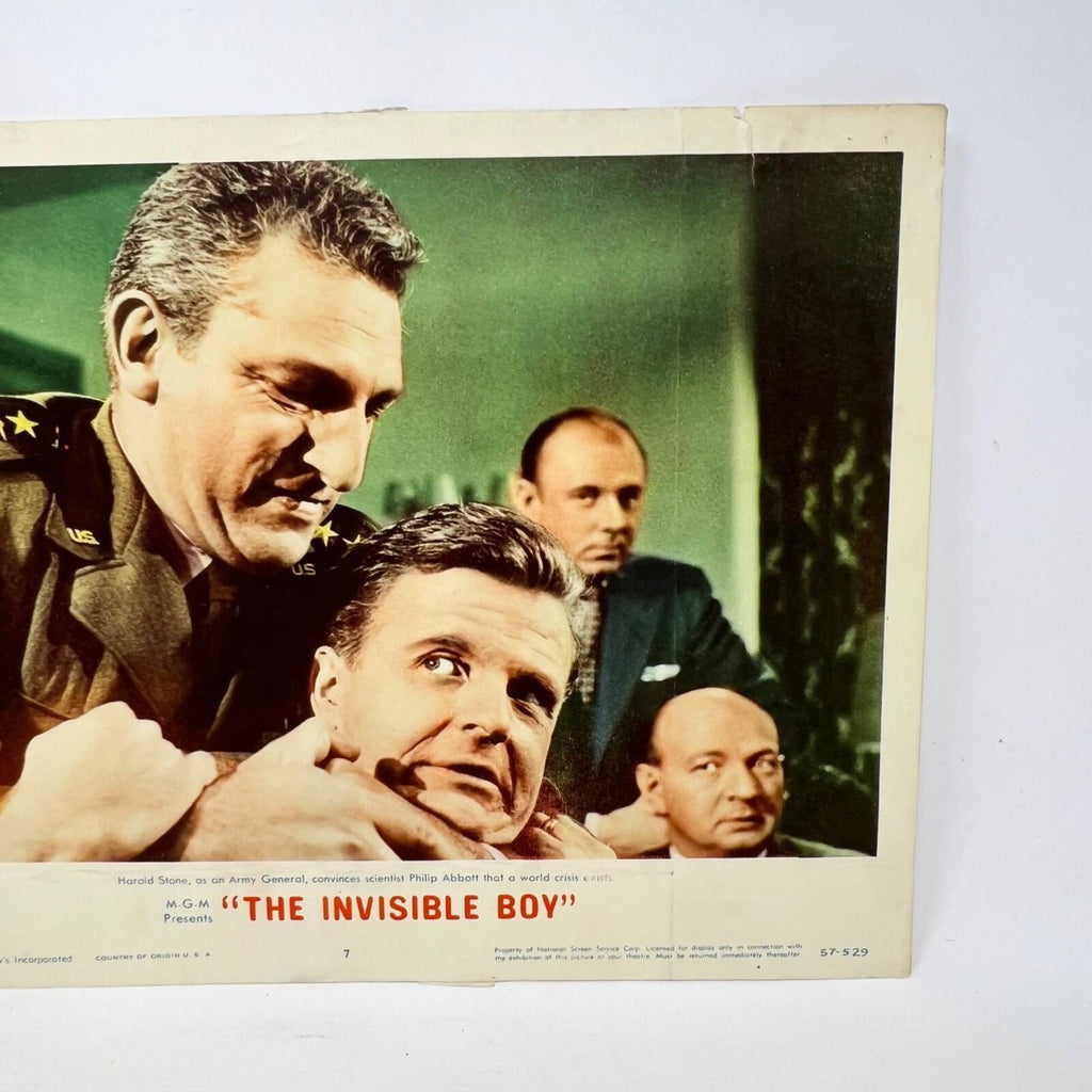 1957 The Invisible Boy  Collectible Movie Lobby Card No.7