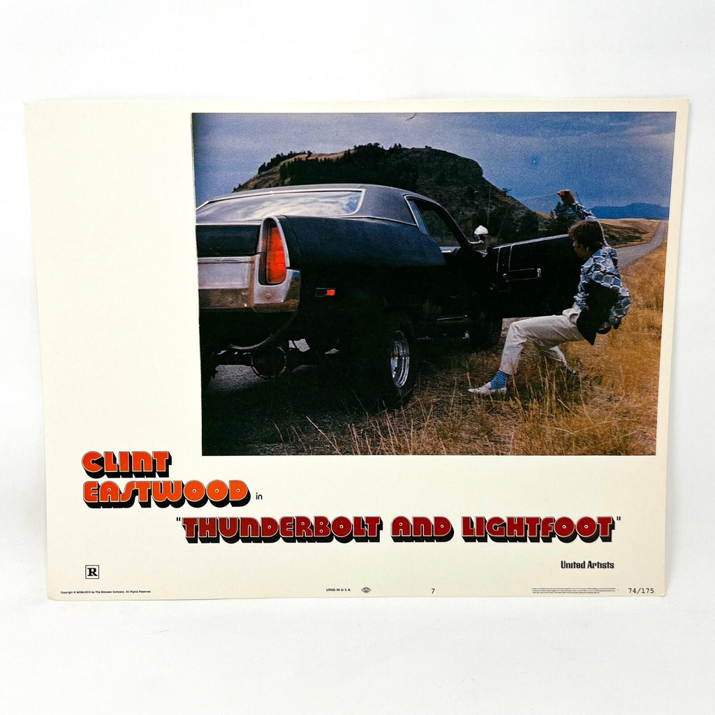 Thunderbolt and Lightfoot Collectible Movie Lobby Card Clint Eastwood No.7