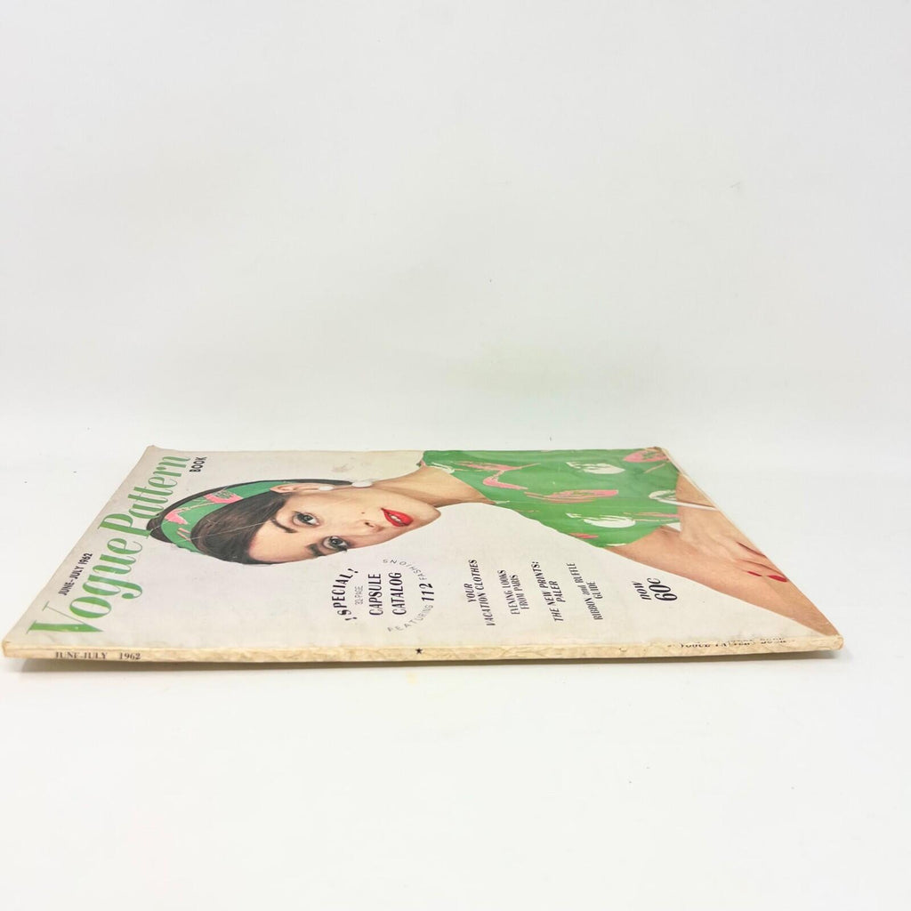 Vintage Vogue Pattern Book June July 1962