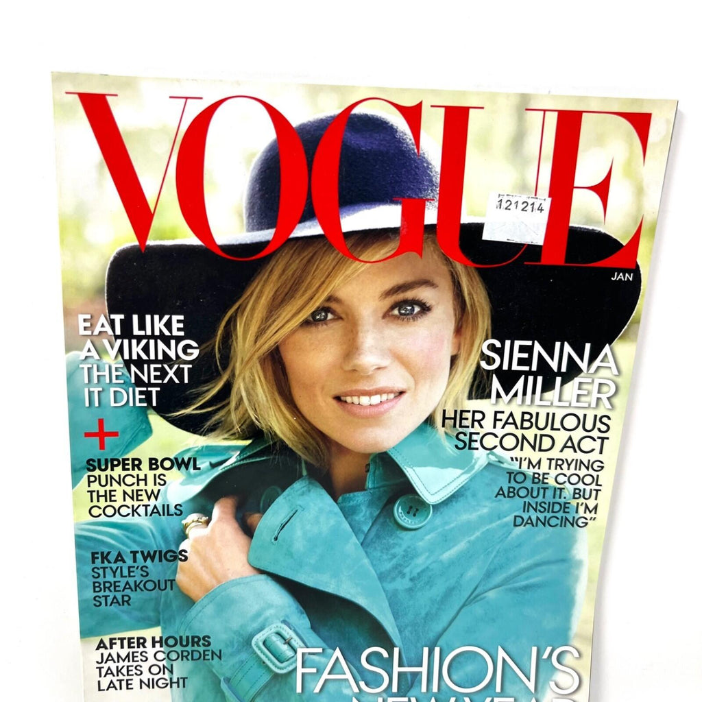 Vogue Magazine Sienna Miller January 2015