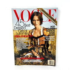 Vogue Magazine June 2007 Keira Knightley Cover