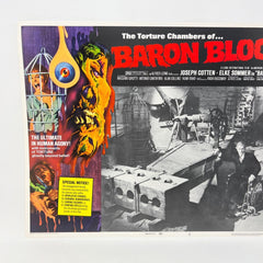 1972 The Torture Chambers Of Baron Blood Lobby Card Movie Poster No.8
