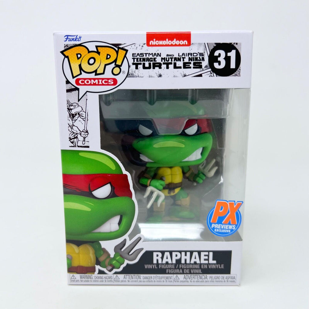Funko Pop Comics TMNT Teenage Mutant Ninja Turtles Raphael PX Exclusive