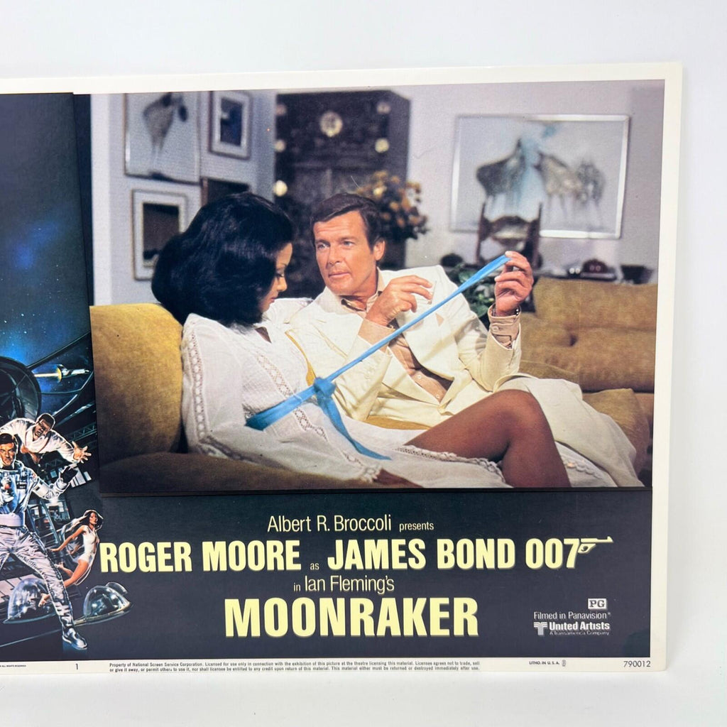 James Bond 007 In Lan Fleming's MoonRaker Collectible Movie Lobby Card No.1