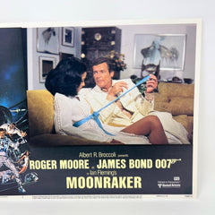 James Bond 007 In Lan Fleming's MoonRaker Collectible Movie Lobby Card No.1
