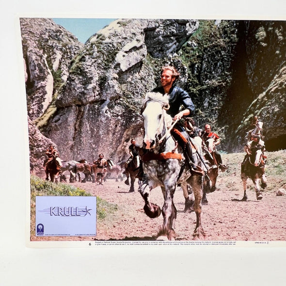 1983 Krull Original Vintgage  Lobby Card Movie Poster No.6