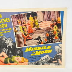 1958 Missile to the Moon Man Reaches te Moom Collectible Movie Lobby Card (b)