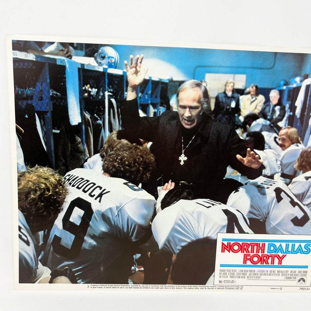 1979 North Dallas Forty Collectible movie Lobby Card No.3