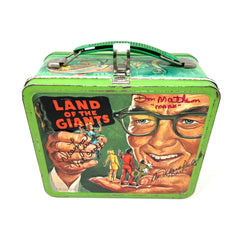 Vintage 1968 Land Of The Giants Metal Lunchbox Metal Lunch Box Autograph 3 times
