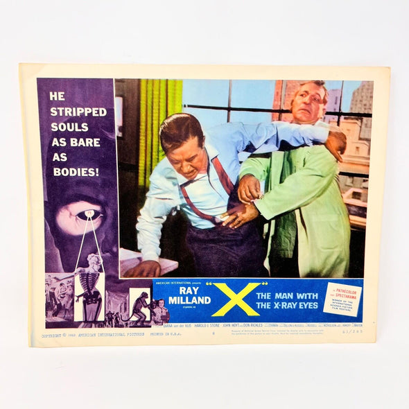 1963 The Man With The X-Ray Eyes Vintage Movie Lobby Card No.8