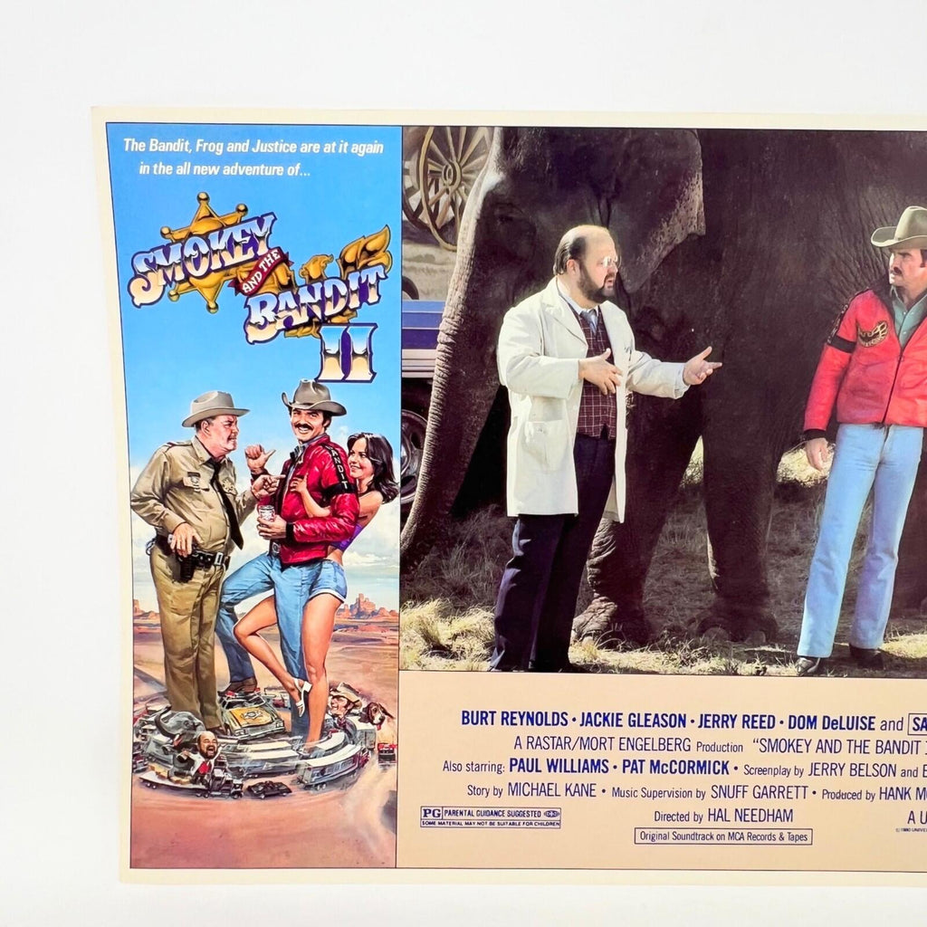 1980 Smokey and the Bandit II Original Movie Lobby card (h)