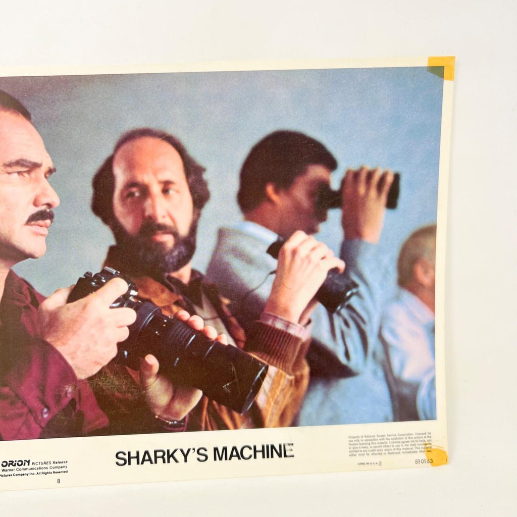 1981 Sharky's Machine Original Movie Lobby card No.8