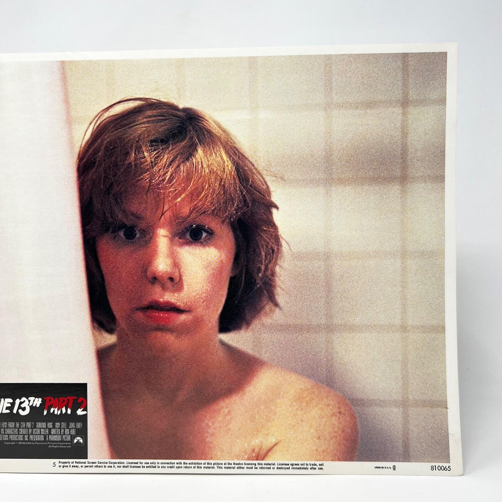 Friday The 13th Part 2 Horror Movie Lobby Cards Poster No.5