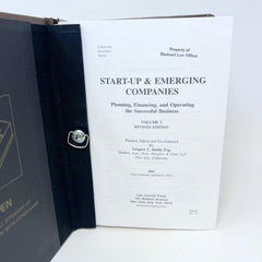 Start-Up & Emerging Companies #592 Planning Financin Operating the Successful