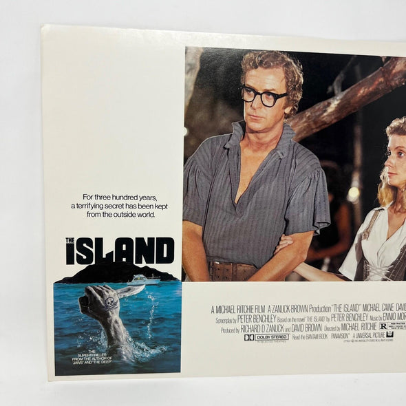 The island Scfi Movie Lobby Cards Set of 4
