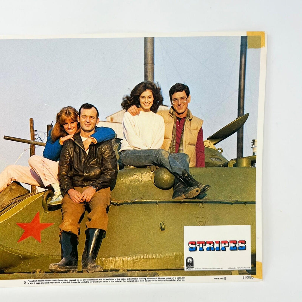 1981 Stripes Collectible Movie Lobby Card No.5