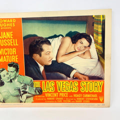 1952 The Las Vegas Story Movie Lobby Card Jane Russell Victor Mature  (D)