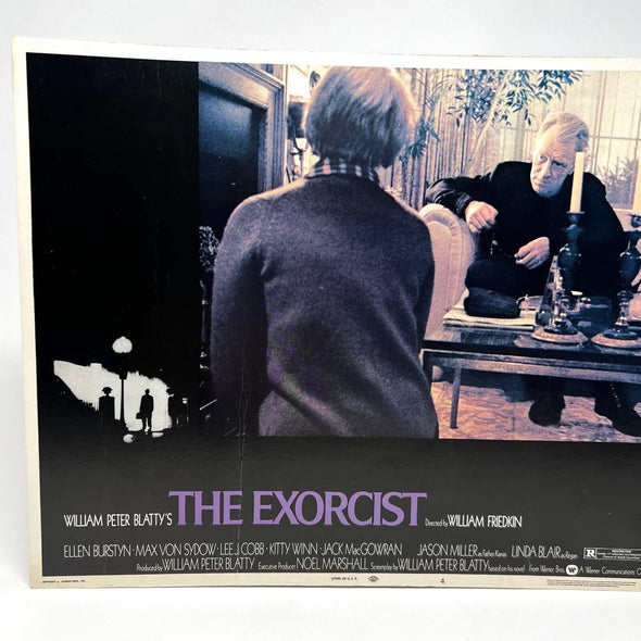 The exorcist Horror Movie Lobby Card Poster No.4