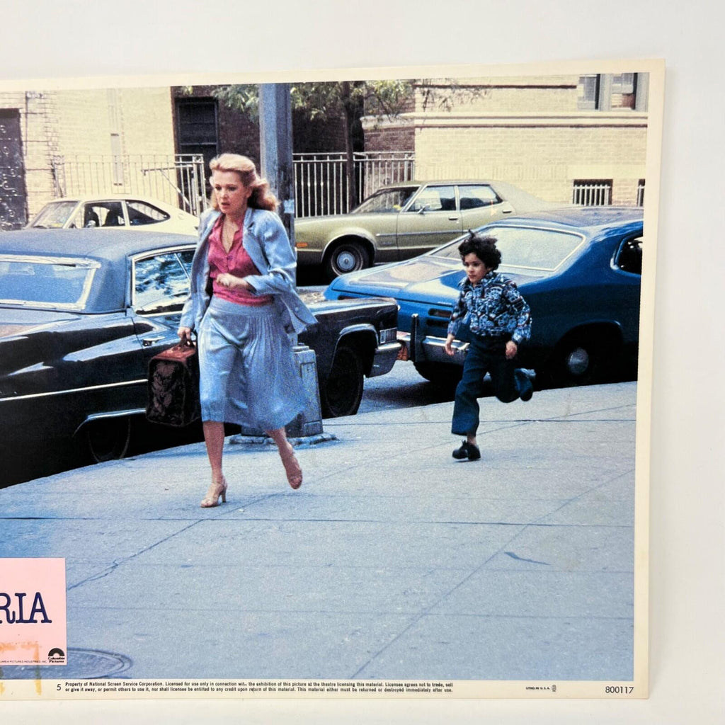 1980 Gloria Collectible Movie Lobby Card No.5