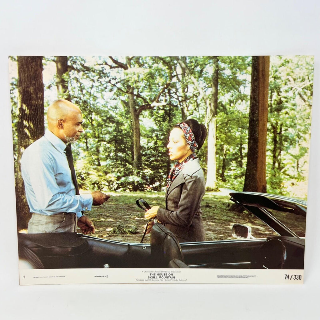 1974 The House On Skull Mountain Collectible Movie Lobby Card No.3