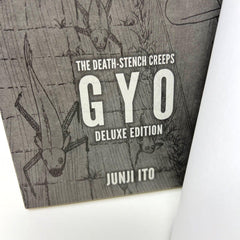 The Death- Stench Creeps -Gyo- by Junji Ito ( Hardcover)
