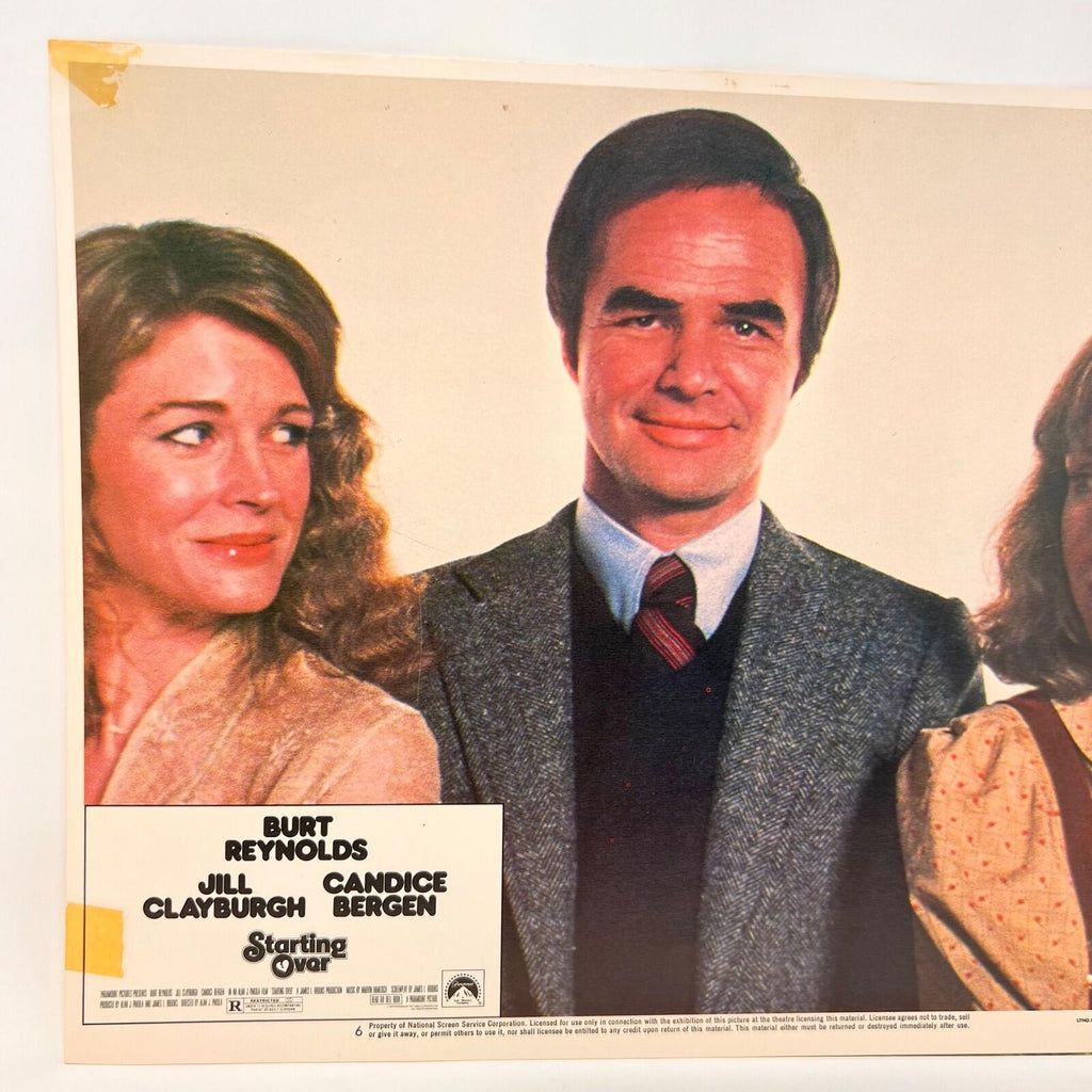 1979 Starting Over Vintage Movie Lobby Card No.6 Jill Clayburgh Candice Bergen