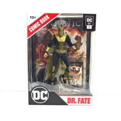 DC Direct Dr Fate Action figure w Comic Book McFarlane Toys