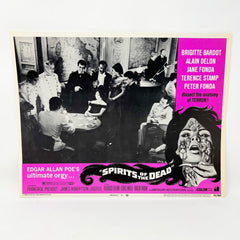 1969 Spirits of the dead Collectible movie Lobby Cards set of 8