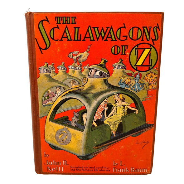 1941 Vintage The Scalawagons Of Oz By John R. Neill L. Frank Baum