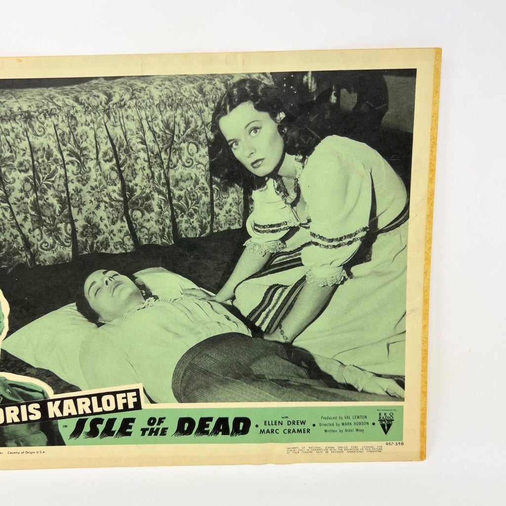 1957 Isle of the Dead lobby cardCollectible Lobby Card Movie Poster b