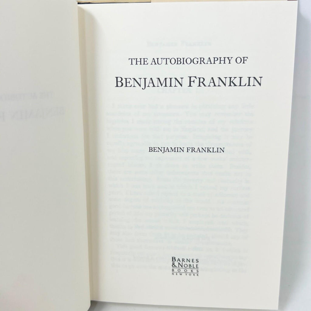 Autobiography of Benjamin Franklin - Hardcover By Franklin, Benjamin 1994 VG