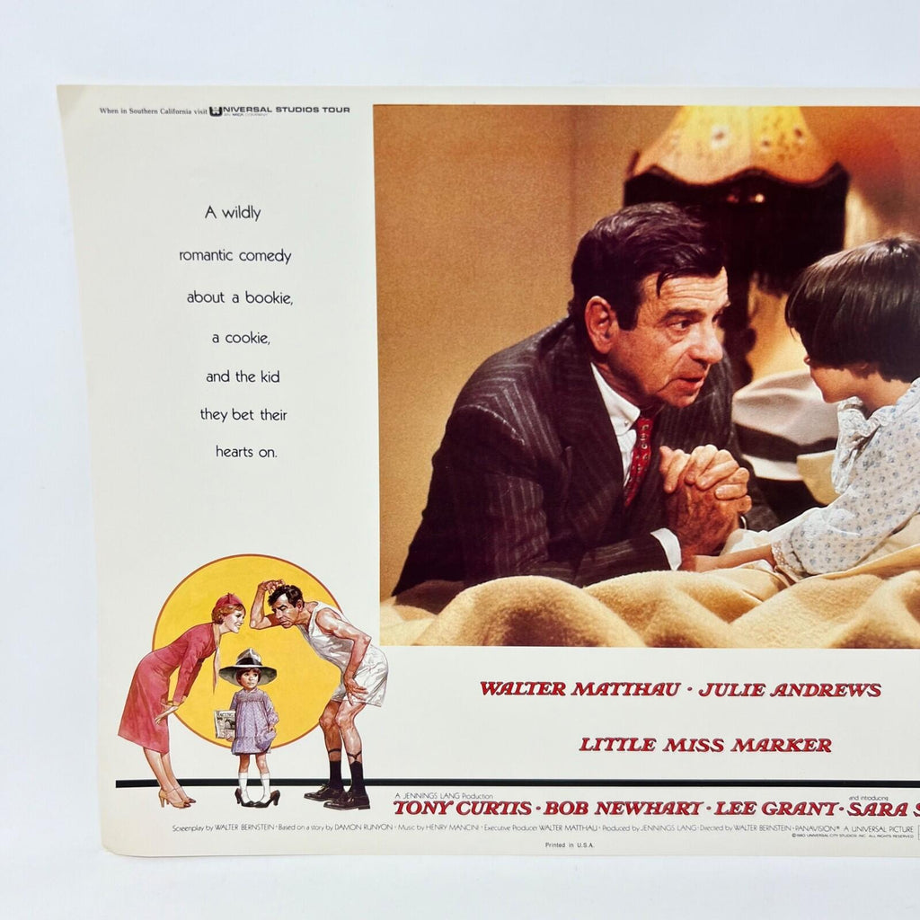 1980 Little Miss Marker Collectible movie Lobby Card (c)