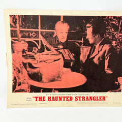 The Haunted Strangler Horror Movie Lobby Card Poster Set of 4