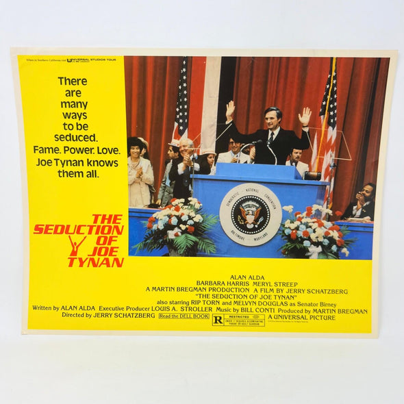 1979 The Seduction Of Joe Tynan Original Movie Lobby card (a)