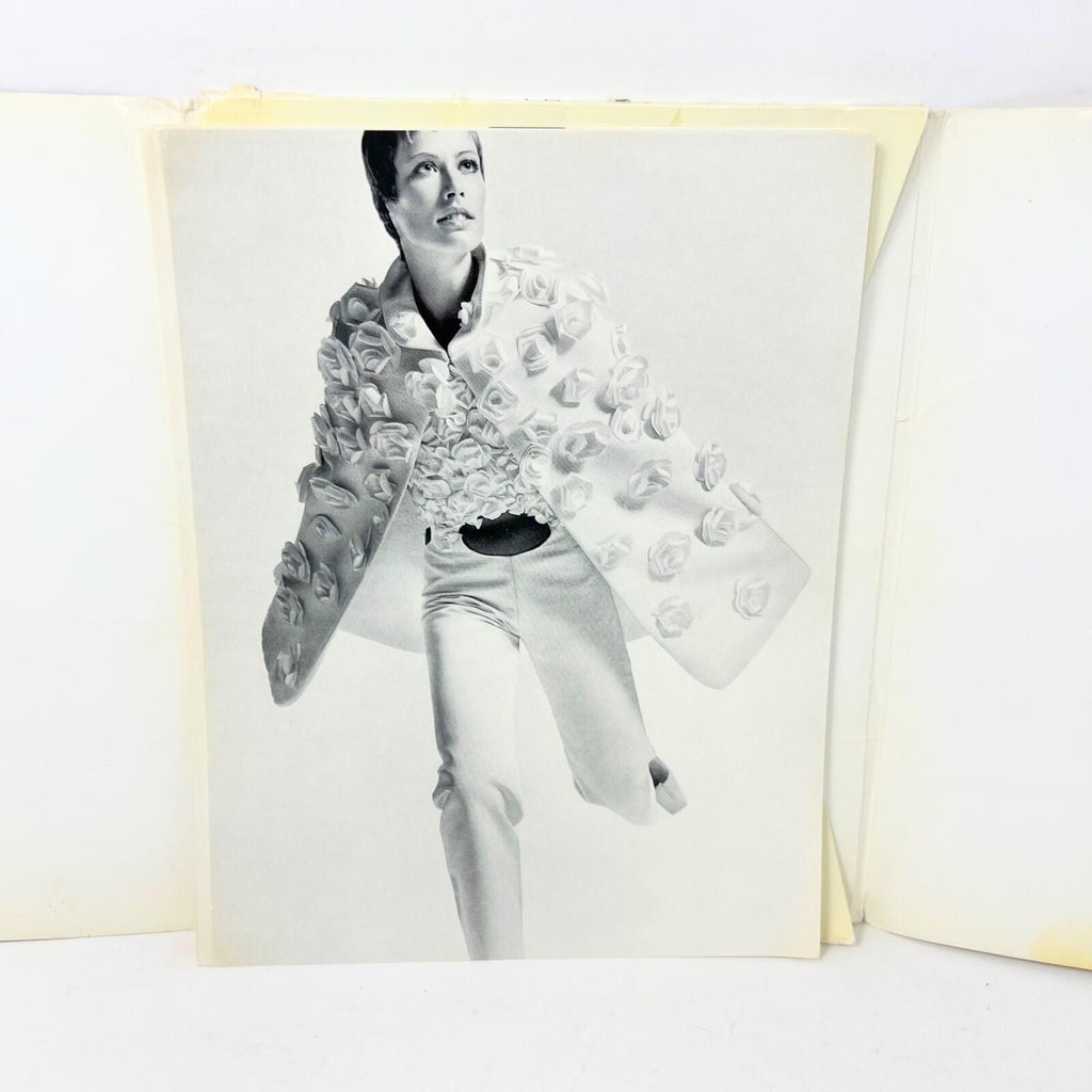 Drawings by Kenneth Paul Block Folder Pierre Cardin Christian Dior YSL