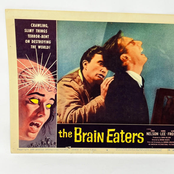 1958 The Brain Eaters Movie Lobby Card No.6