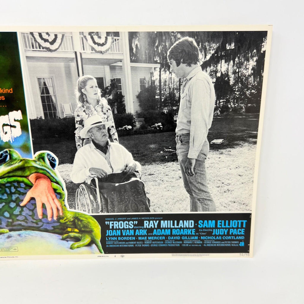 Nature Strikes Back Frogs Collectible Movie Lobby Card No.4