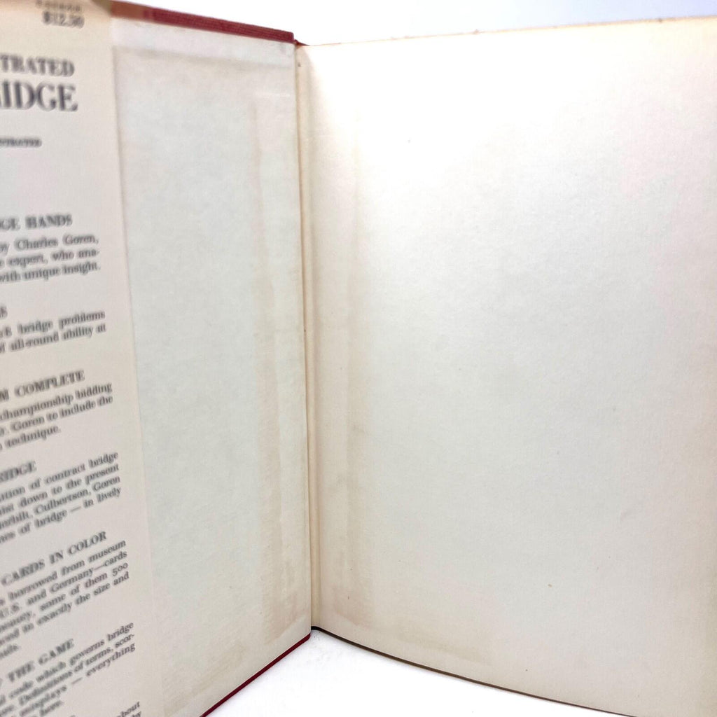 1961 The Sports Illustrated Book Of Bridge Hardcover Book Charles Goren