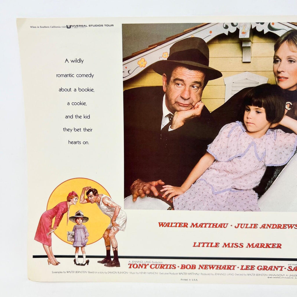 1980 Little Miss Marker Collectible movie Lobby Card (a)