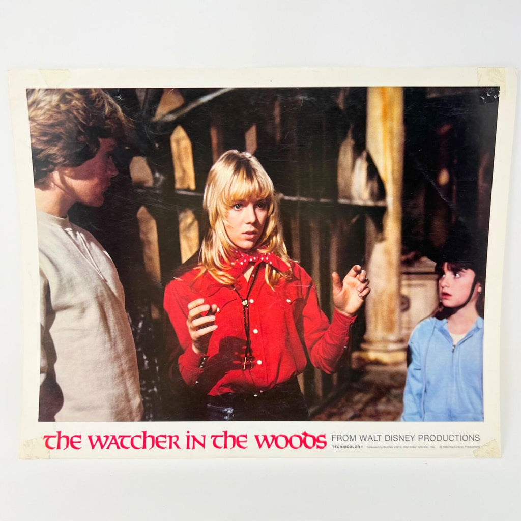1980 Walt Disney Productions The Watcher In The Woods Lobby Card Movie Poster c