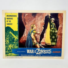 1965 War Of The Zombies Collectible  Movie Lobby Card No.2