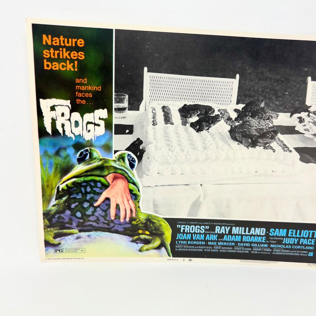 Nature Strikes Back Frogs Collectible Movie Lobby Card No.6