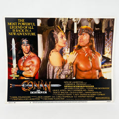 Connan The Destroyer Scifi Collectible movie Lobby Card set of 8
