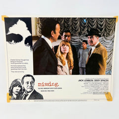 1982 Vintage Missing Lobby Card Movie Poster No.5