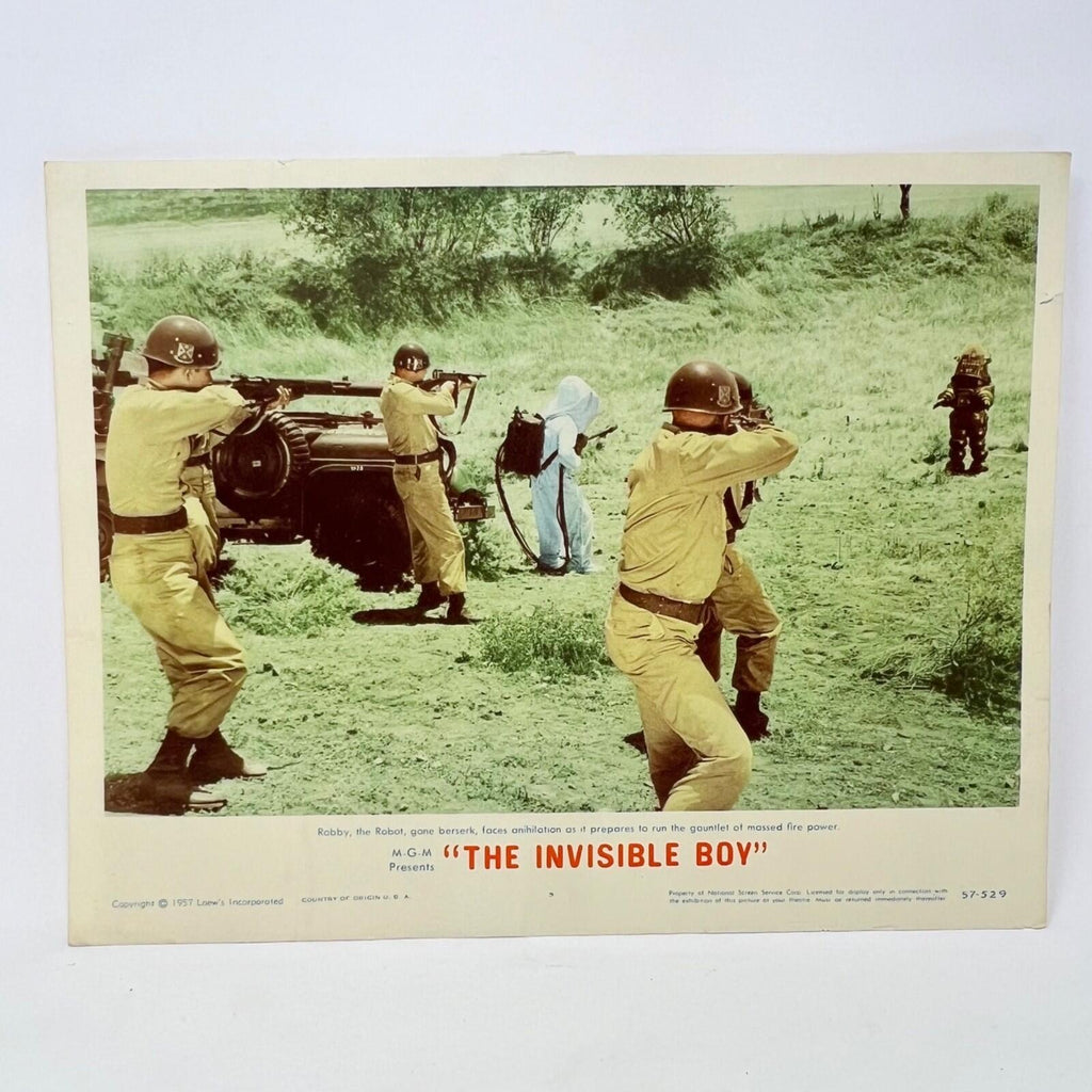 1957 The Invisible Boy  Collectible Movie Lobby Card