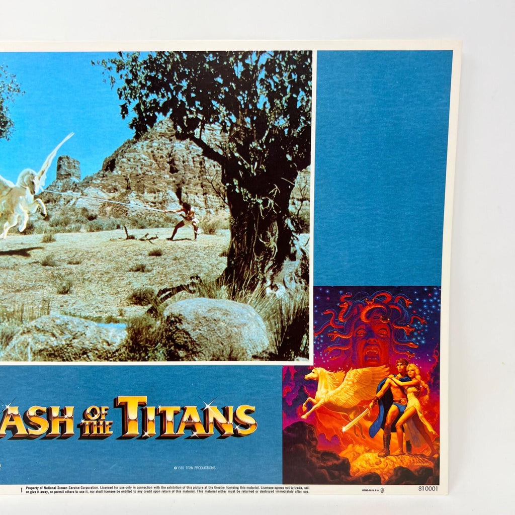 1981 Clash Of The Titans Lobby Card Movie Poster No.1